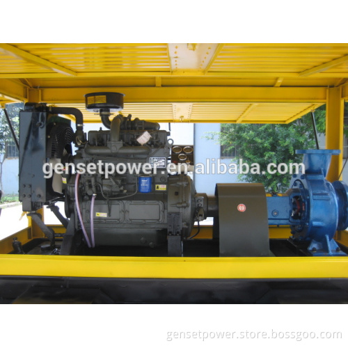 Trailer Portable Diesel Engine Water Pump Set